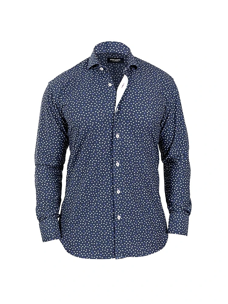 Einstein Stretch Micro Paisley Shirt