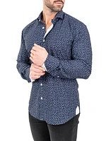 Einstein Stretch Micro Paisley Shirt