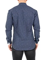 Einstein Stretch Micro Paisley Shirt