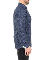 Einstein Stretch Micro Paisley Shirt