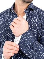Einstein Stretch Micro Paisley Shirt