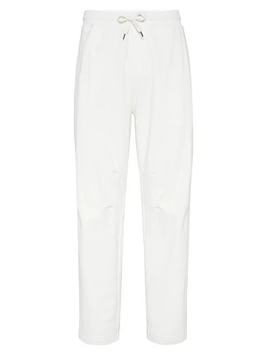 Techno Cotton French Terry Trousers