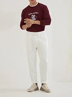 Techno Cotton French Terry Trousers