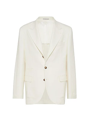 Cavalry Deconstructed Blazer with Large Peak Lapels