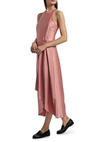 Micah Draped Midi-Dress