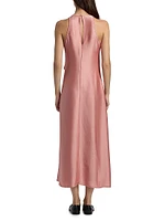Micah Draped Midi-Dress