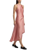Micah Draped Midi-Dress