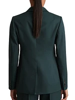 Jade One-Button Blazer