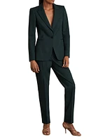 Jade One-Button Blazer