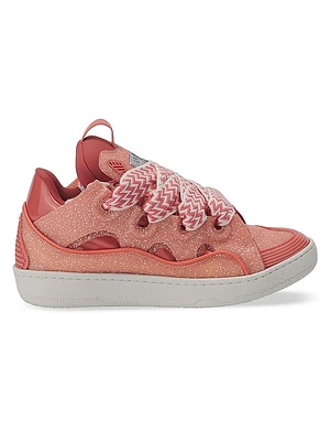 Curb Sneakers Speckled Leather