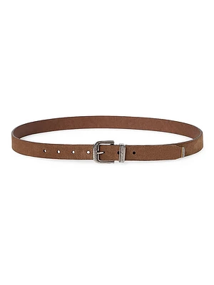 Reversed Leather Belt