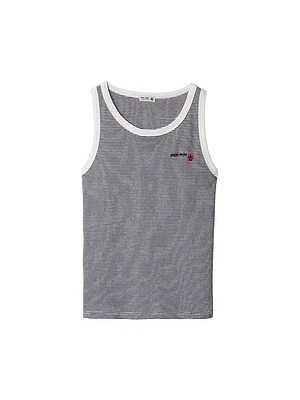 Petit Bateau x Miu Ribbed Jersey Top