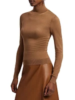 Silk Slim-Fit Sweater