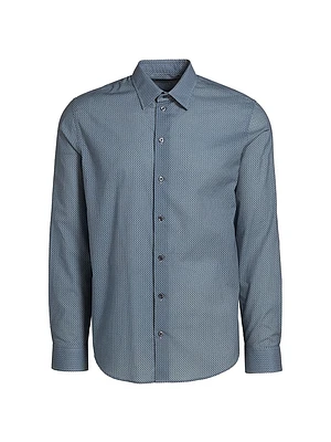 Woven Cotton Sport Shirt