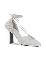 Mesure Lace-Up Leather Pumps