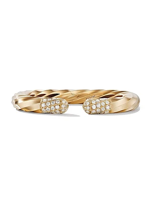 Cable Edge Bracelet 18K Yellow Gold