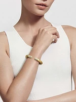 Cable Edge Bracelet 18K Yellow Gold