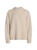 Cashmere-Silk Crewneck Sweater