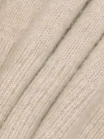 Cashmere-Silk Crewneck Sweater