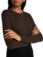 Cashmere Long-Sleeve Top