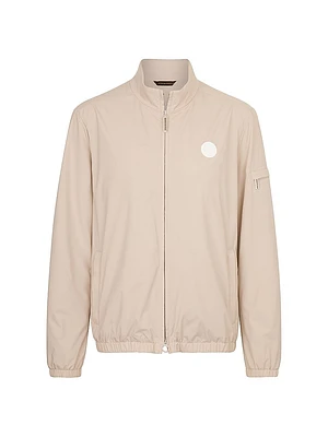 Windbreaker Jacket with Zip Closure