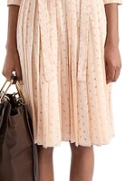 Eyelet Lace Shirt Dress