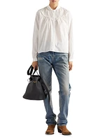 Tapered Denim Jeans