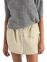 Re-Nylon Mini Skirt