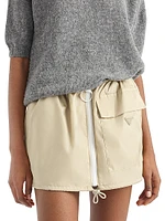 Re-Nylon Mini Skirt