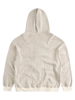 Striped Zip Hoodie