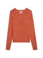 Sayan Vico Keyhole Sweater