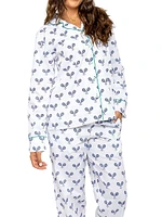Women's Tennis Long Pajama Set