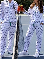 Women's Tennis Long Pajama Set