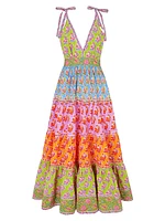 Rainbow Zinnia Amour Dress