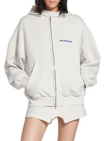 Zip-Up Regular Fit Hoodie
