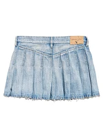 Pleated Mini Skirt