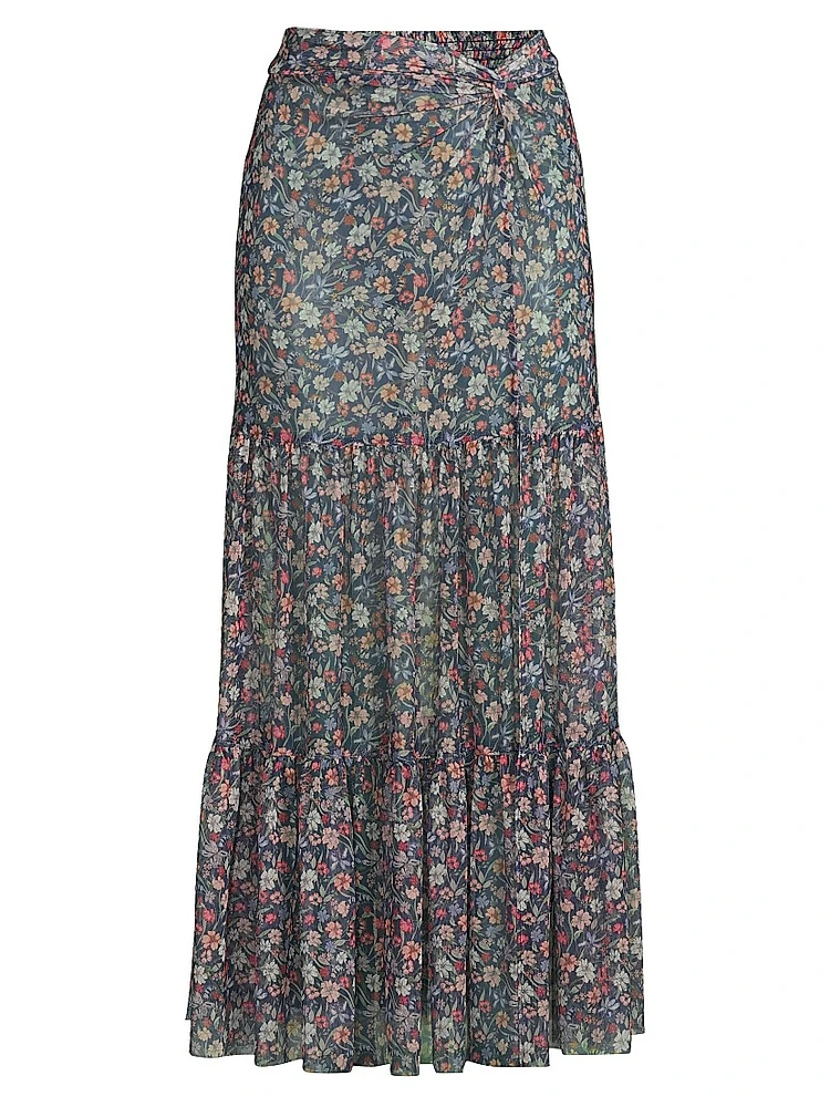 Suvi Floral Cover-Up Skirt
