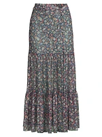 Suvi Floral Cover-Up Skirt