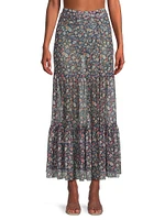 Suvi Floral Cover-Up Skirt