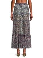 Suvi Floral Cover-Up Skirt