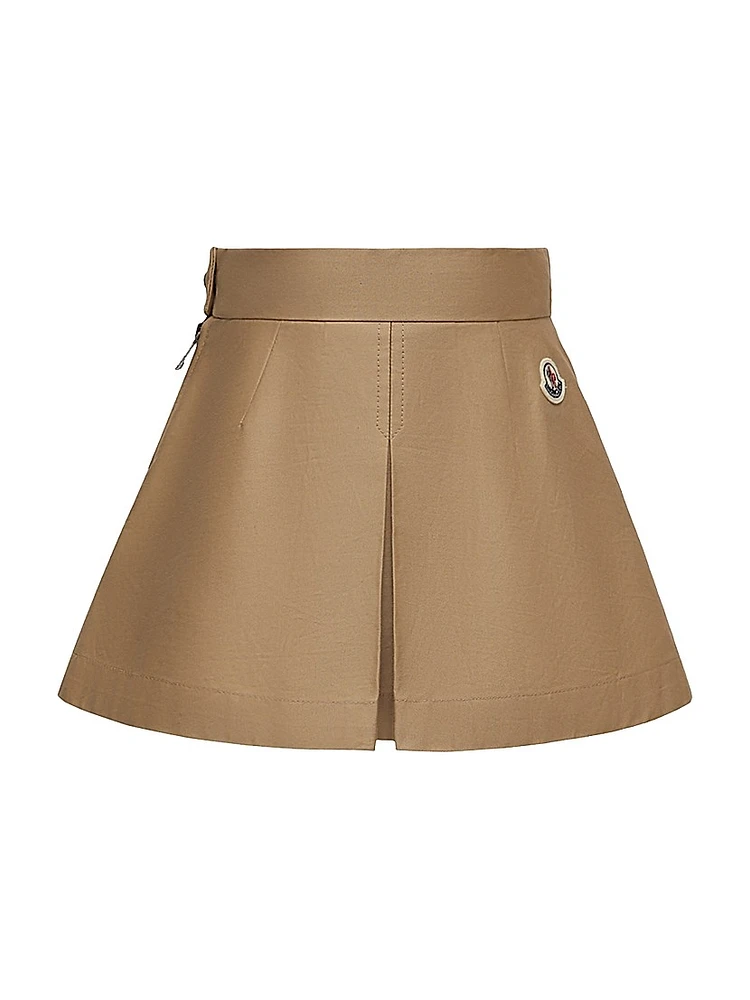 Little Girl's & Skirt Cotton Gabardine