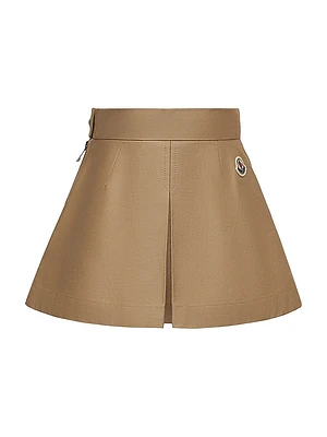 Little Girl's & Skirt Cotton Gabardine
