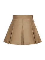 Little Girl's & Skirt Cotton Gabardine