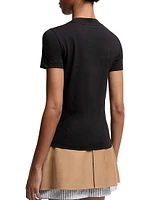 Cotton Crewneck T-Shirt