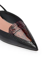 Laurie Patent Leather Slingback Flats