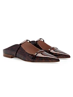 Maureen Leopard Patent Leather Flats