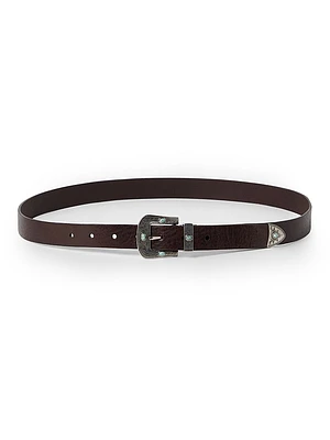 Pull Up Calfskin Belt