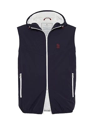 Bonded Nylon Hooded Vest with Thermore® Padding