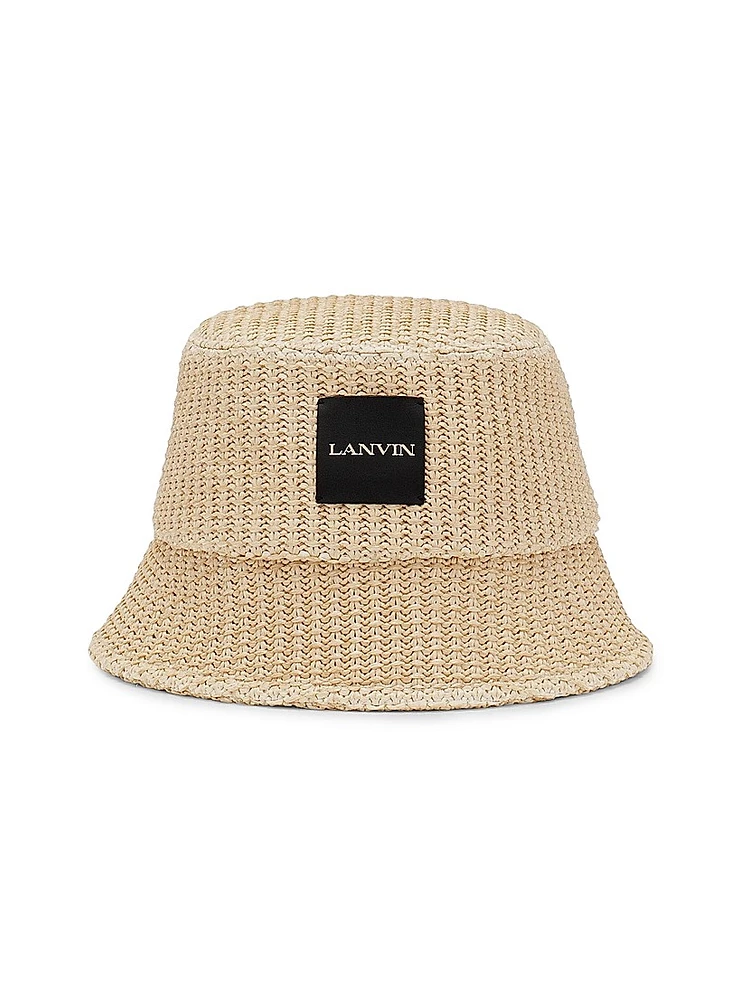 Raffia Bucket Hat