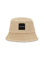 Raffia Bucket Hat